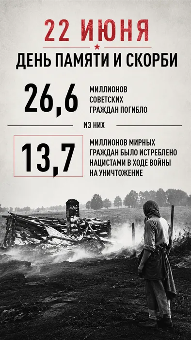 9х16 Плакат 22 июня (цифры)